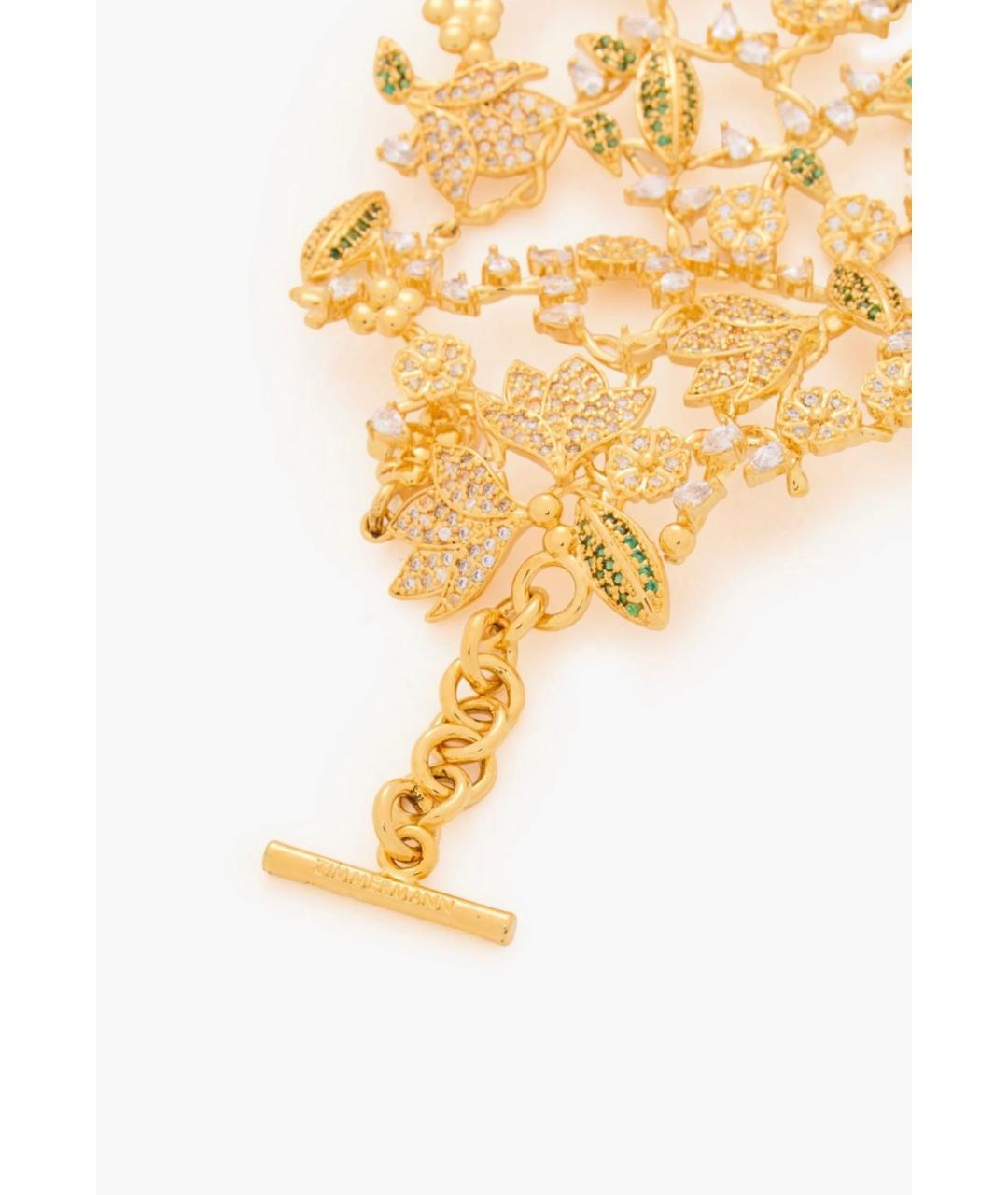 ZIMMERMANN Золотой латунный браслет, фото 3