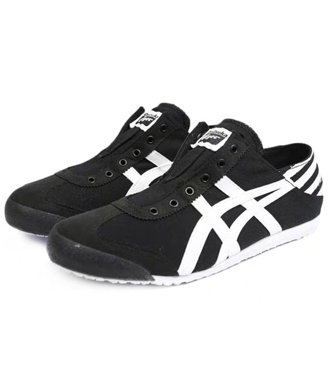 ONITSUKA TIGER Черные замшевые кеды, фото 3