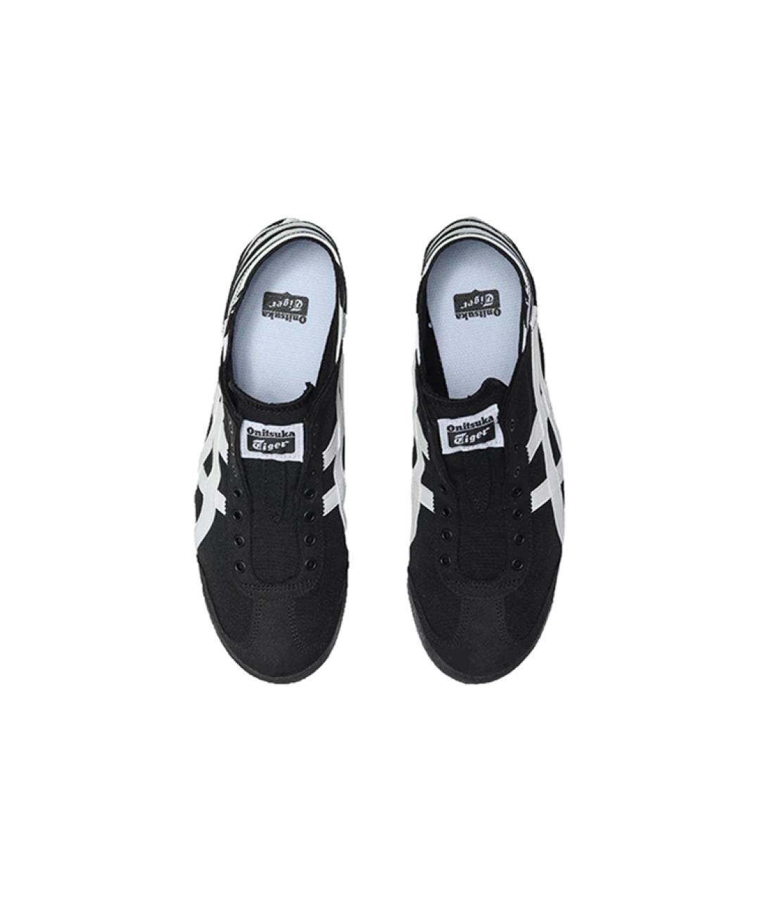 ONITSUKA TIGER Черные замшевые кеды, фото 4