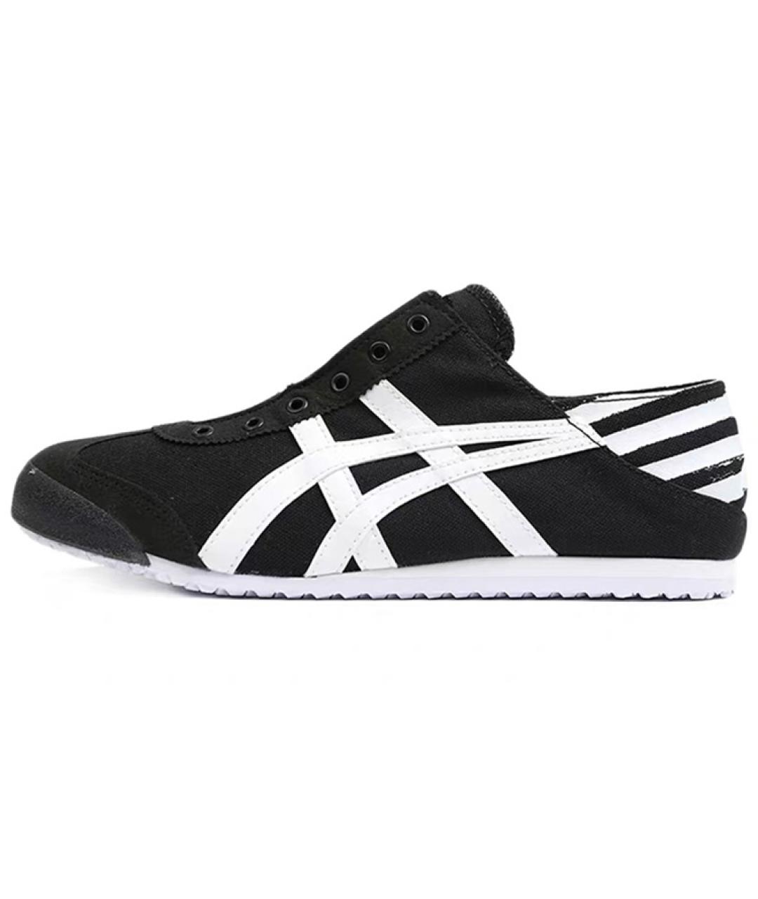 ONITSUKA TIGER Черные замшевые кеды, фото 2