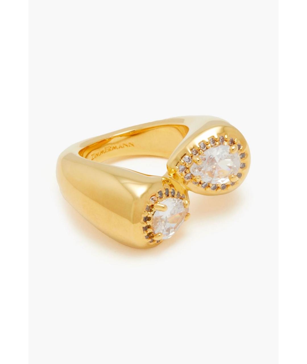 ZIMMERMANN Золотое латунное кольцо, фото 4