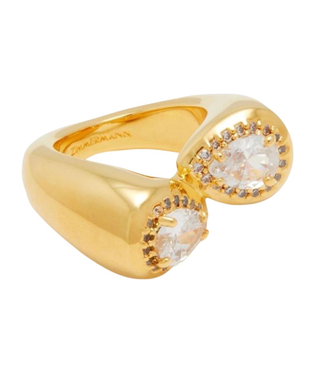 ZIMMERMANN Золотое латунное кольцо, фото 1