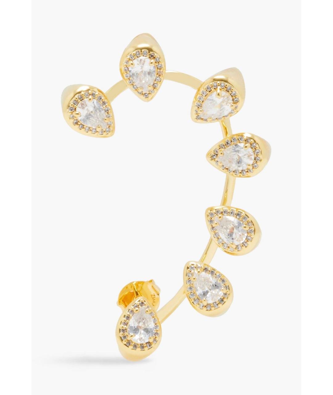 ZIMMERMANN Золотые латунные серьги, фото 6