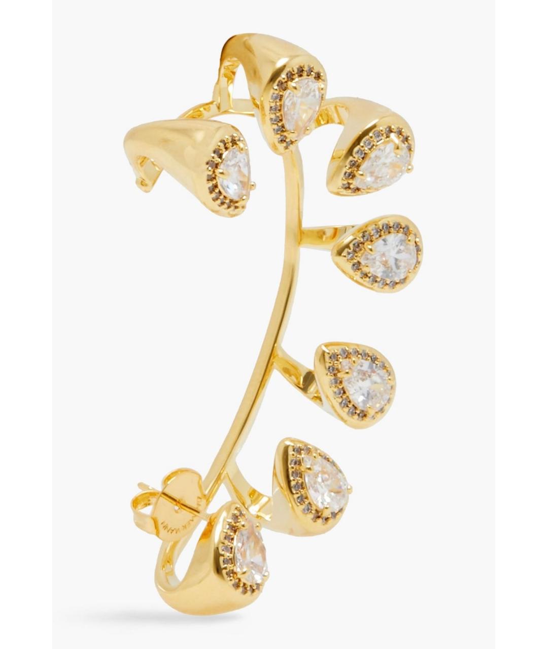 ZIMMERMANN Золотые латунные серьги, фото 3