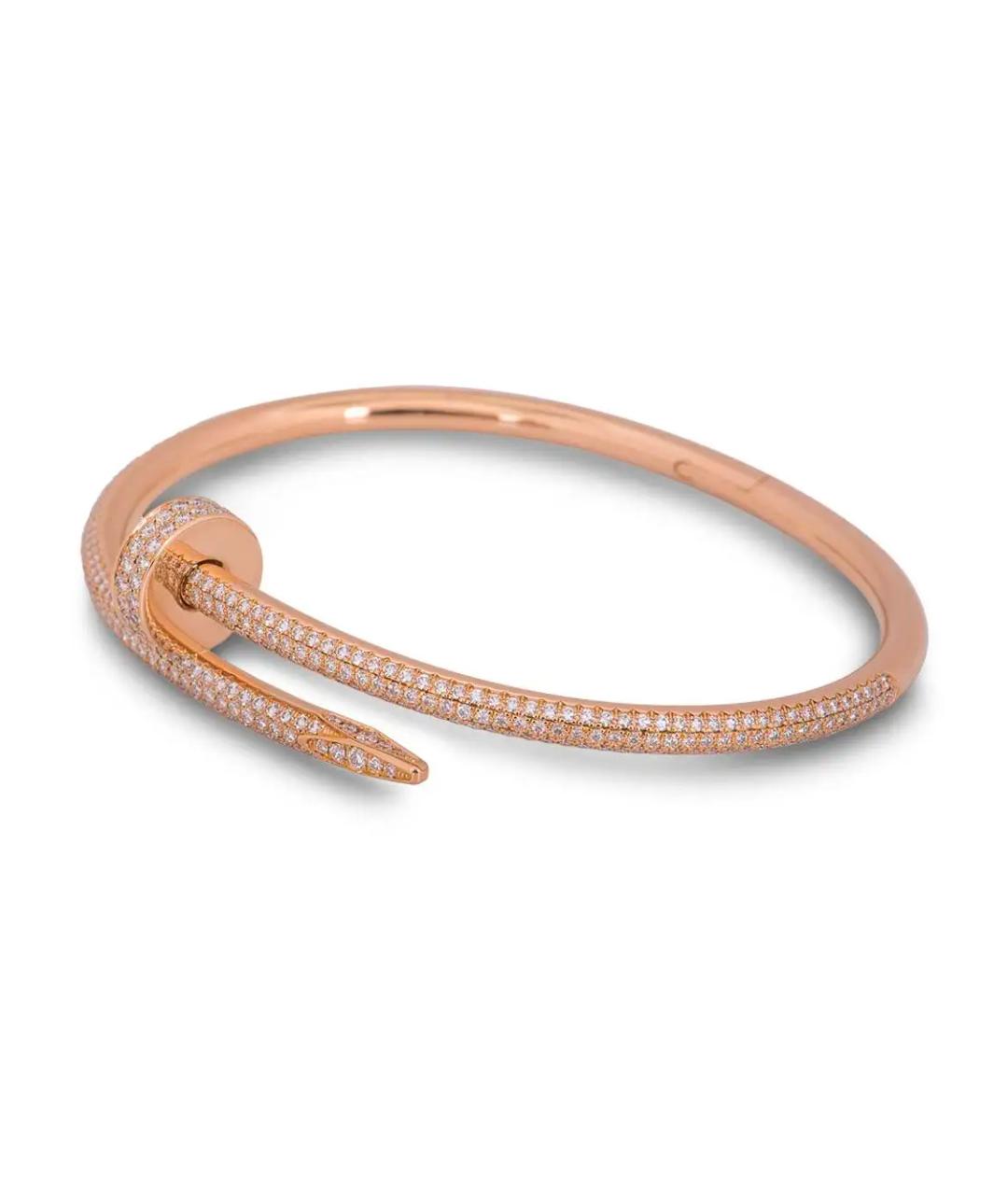 CARTIER Розовый браслет из розового золота, фото 3
