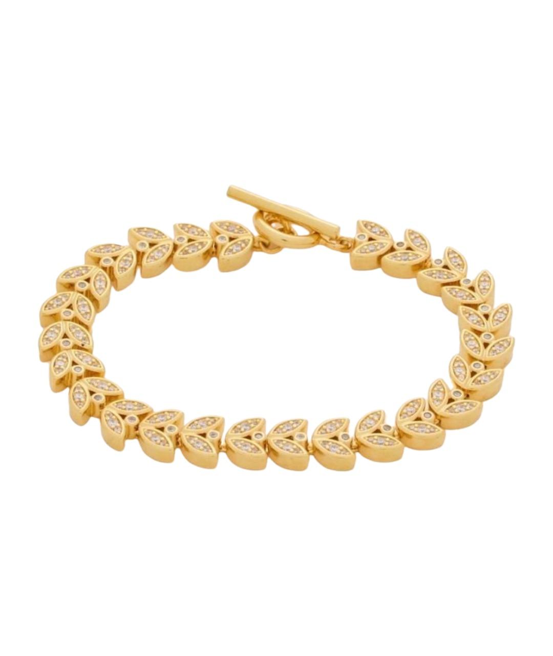 ZIMMERMANN Золотой латунный браслет, фото 1