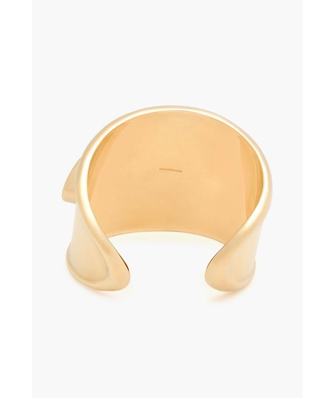 ZIMMERMANN Золотой латунный браслет, фото 3