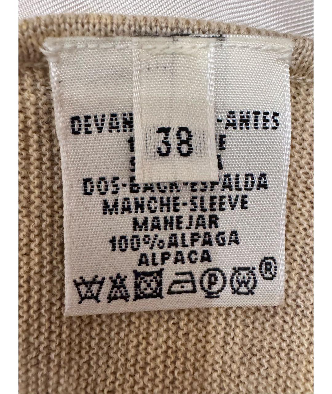 HERMES Мульти шерстяное платье, фото 5