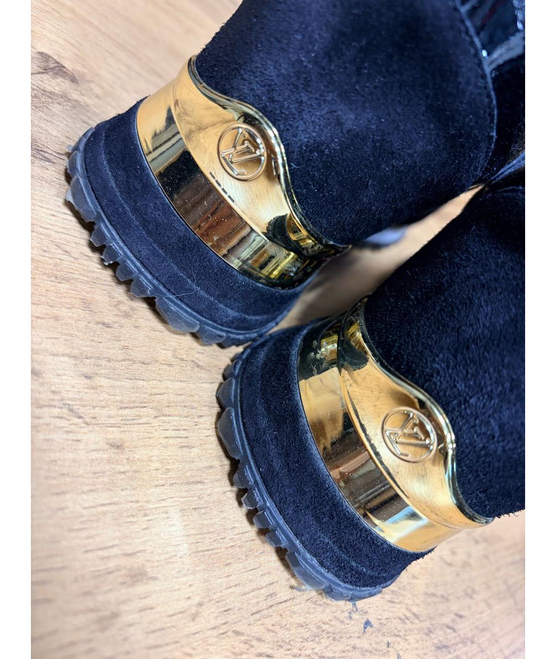 LOUIS VUITTON Черные кроссовки, фото 7