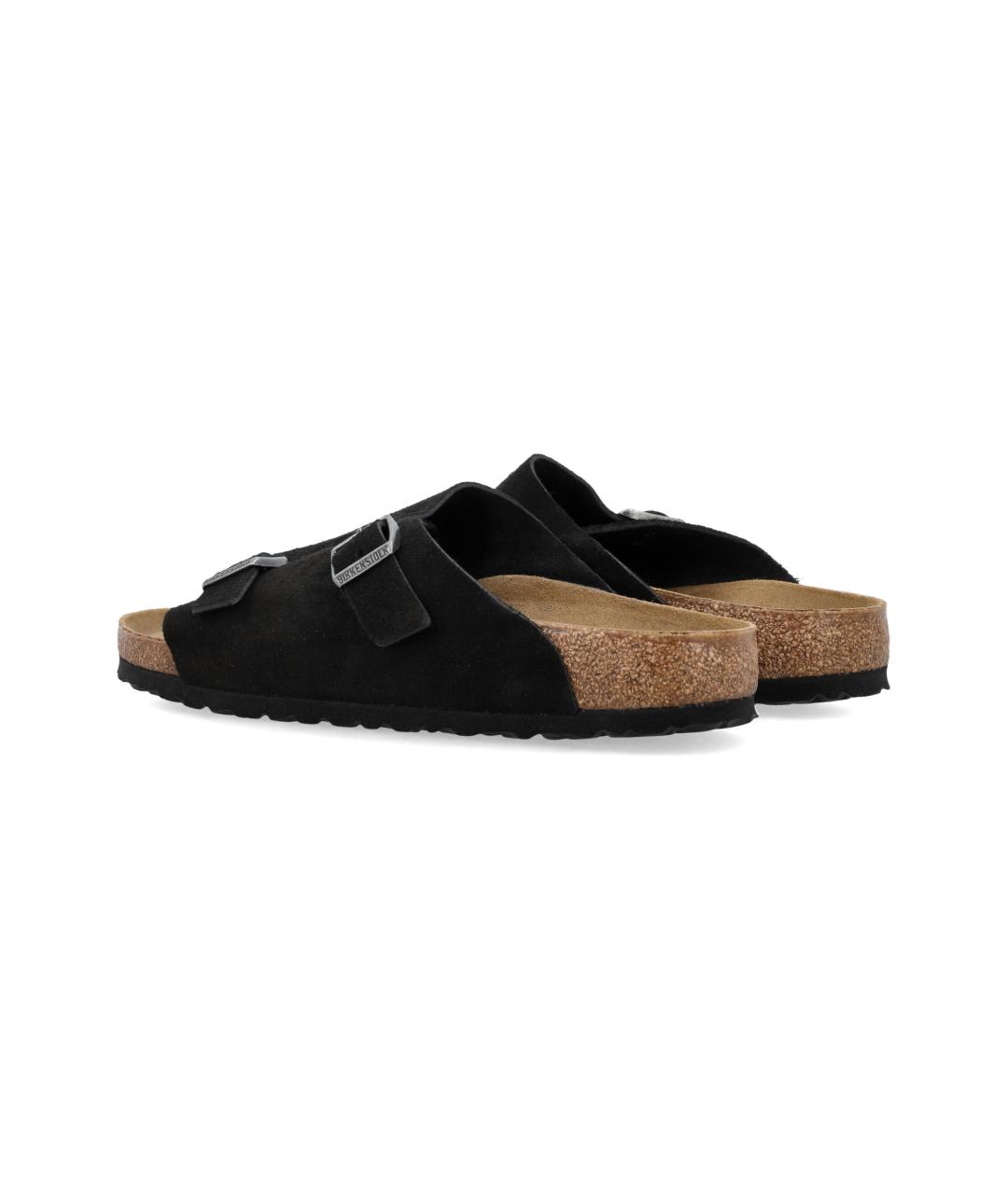 BIRKENSTOCK Черные замшевые сандалии, фото 3