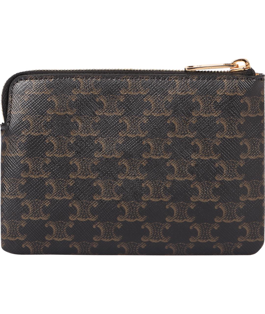 CELINE Коричневый кошелек, фото 2