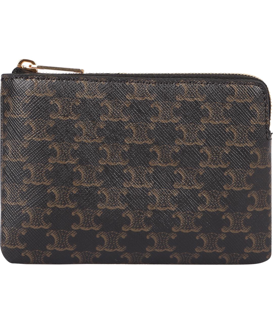 CELINE Коричневый кошелек, фото 3