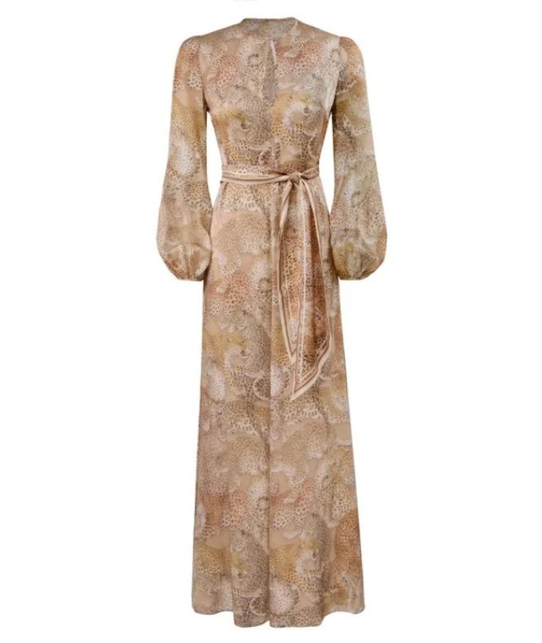 ZIMMERMANN Мульти шелковое повседневное платье, фото 1