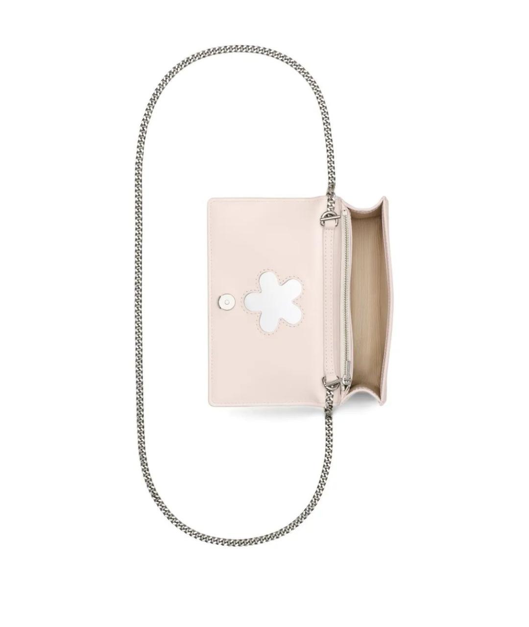 MARC JACOBS Белая кожаная сумка с короткими ручками, фото 4