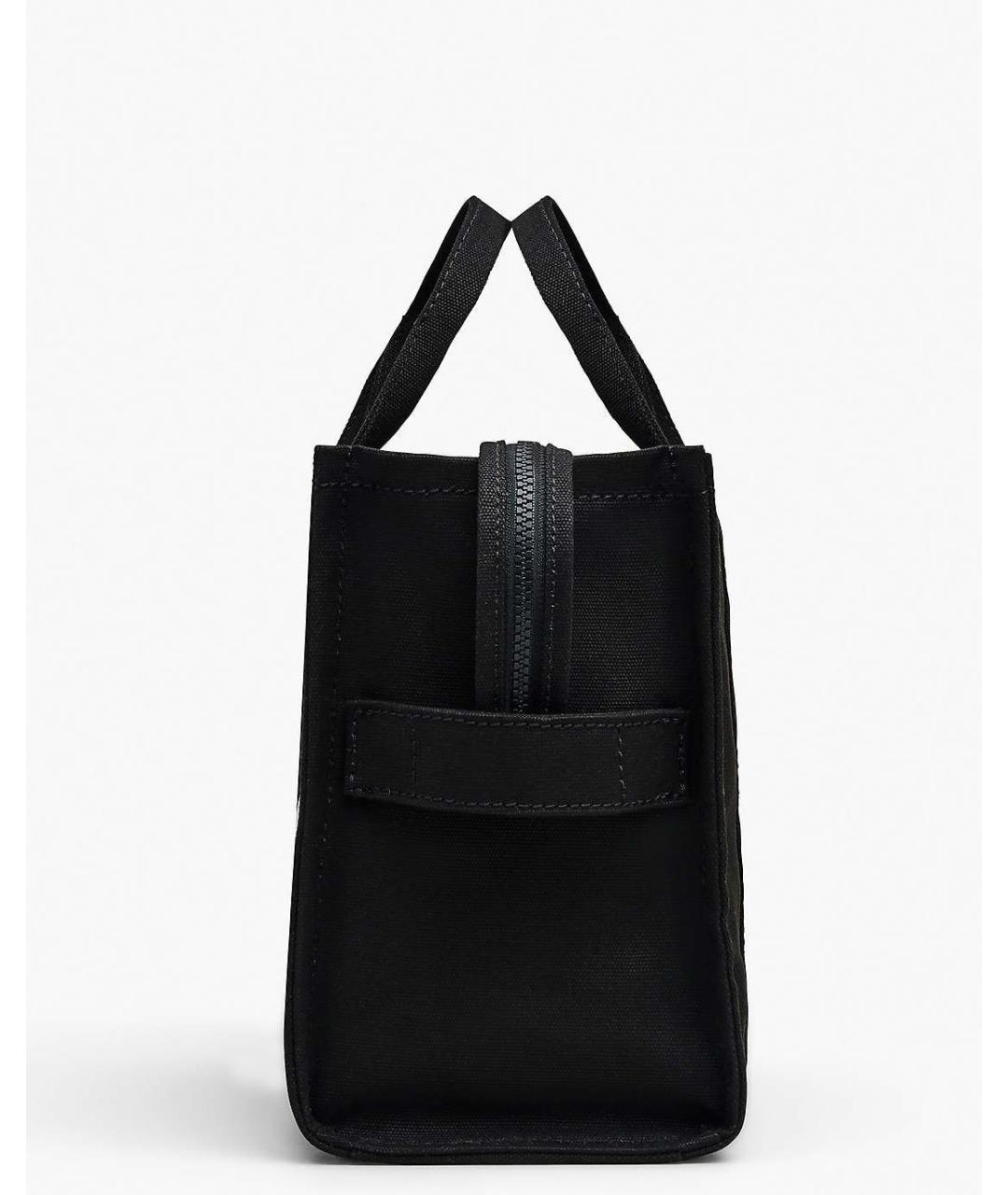 MARC JACOBS Черная тканевая сумка тоут, фото 4