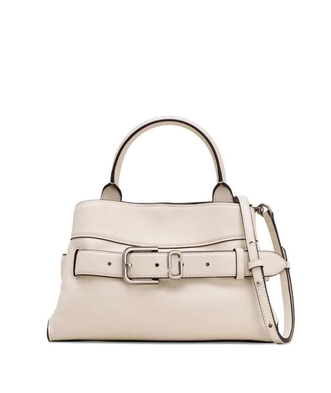 MARC JACOBS Белая кожаная сумка тоут, фото 1