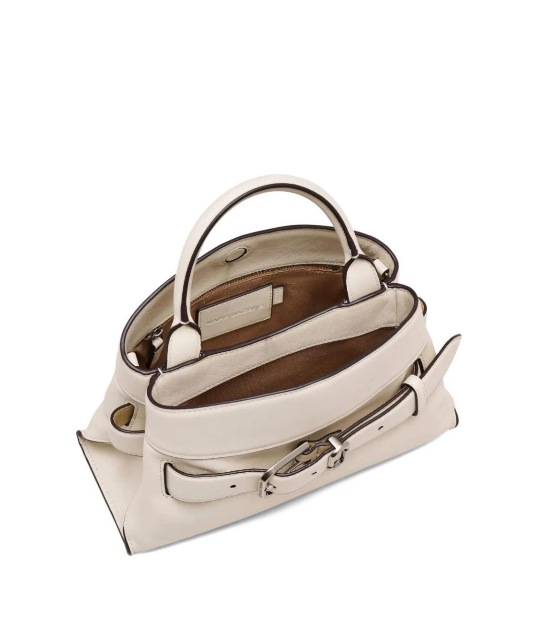 MARC JACOBS Белая кожаная сумка тоут, фото 4