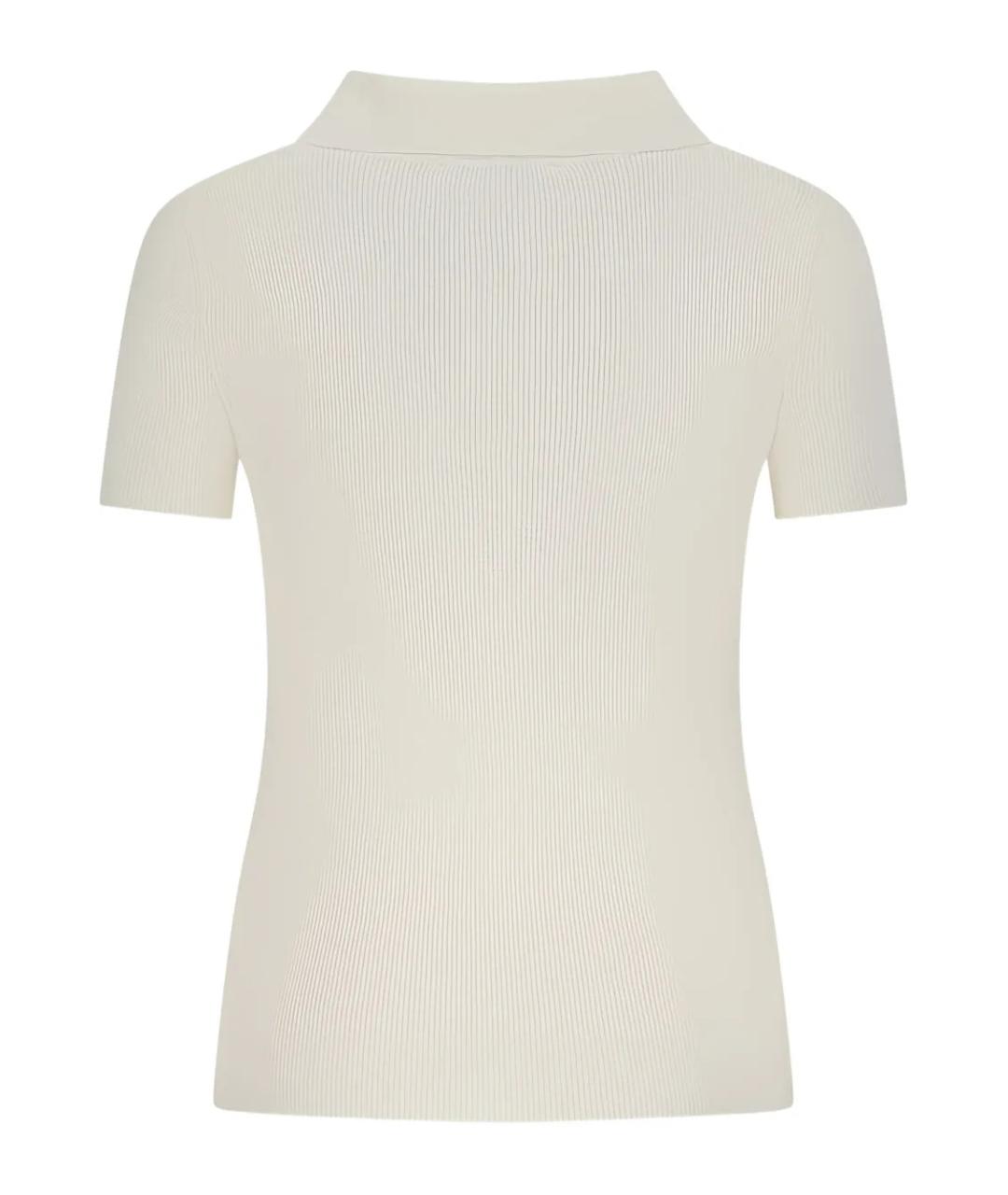 MAX MARA Белая футболка, фото 2