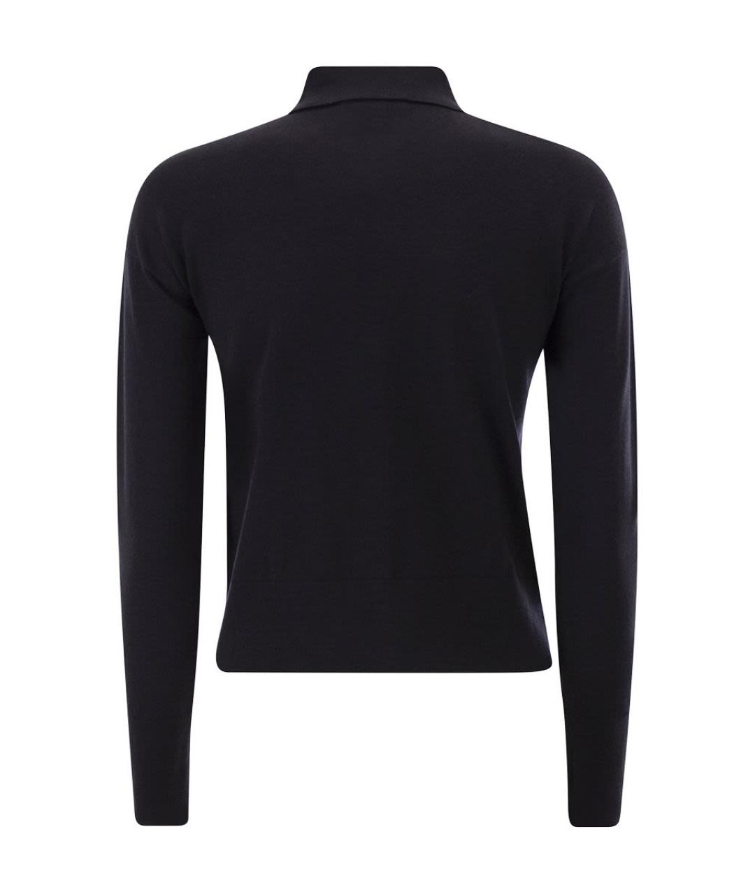 MAX MARA Синий шерстяной кардиган, фото 2