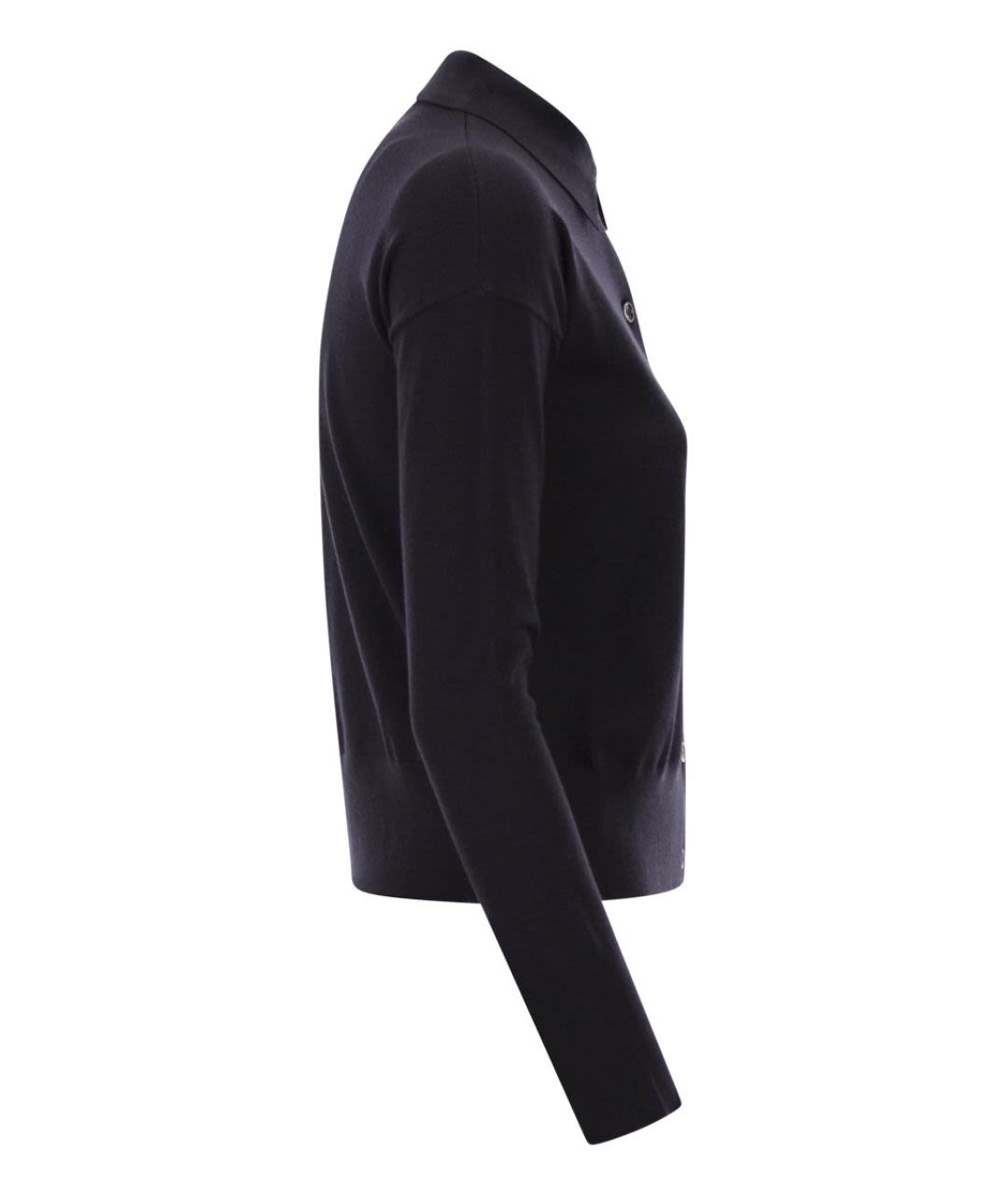 MAX MARA Синий шерстяной кардиган, фото 3