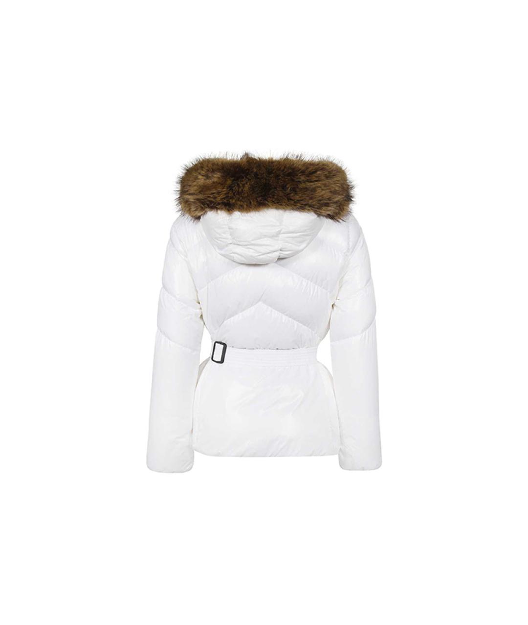 MONCLER Белый пуховик, фото 2