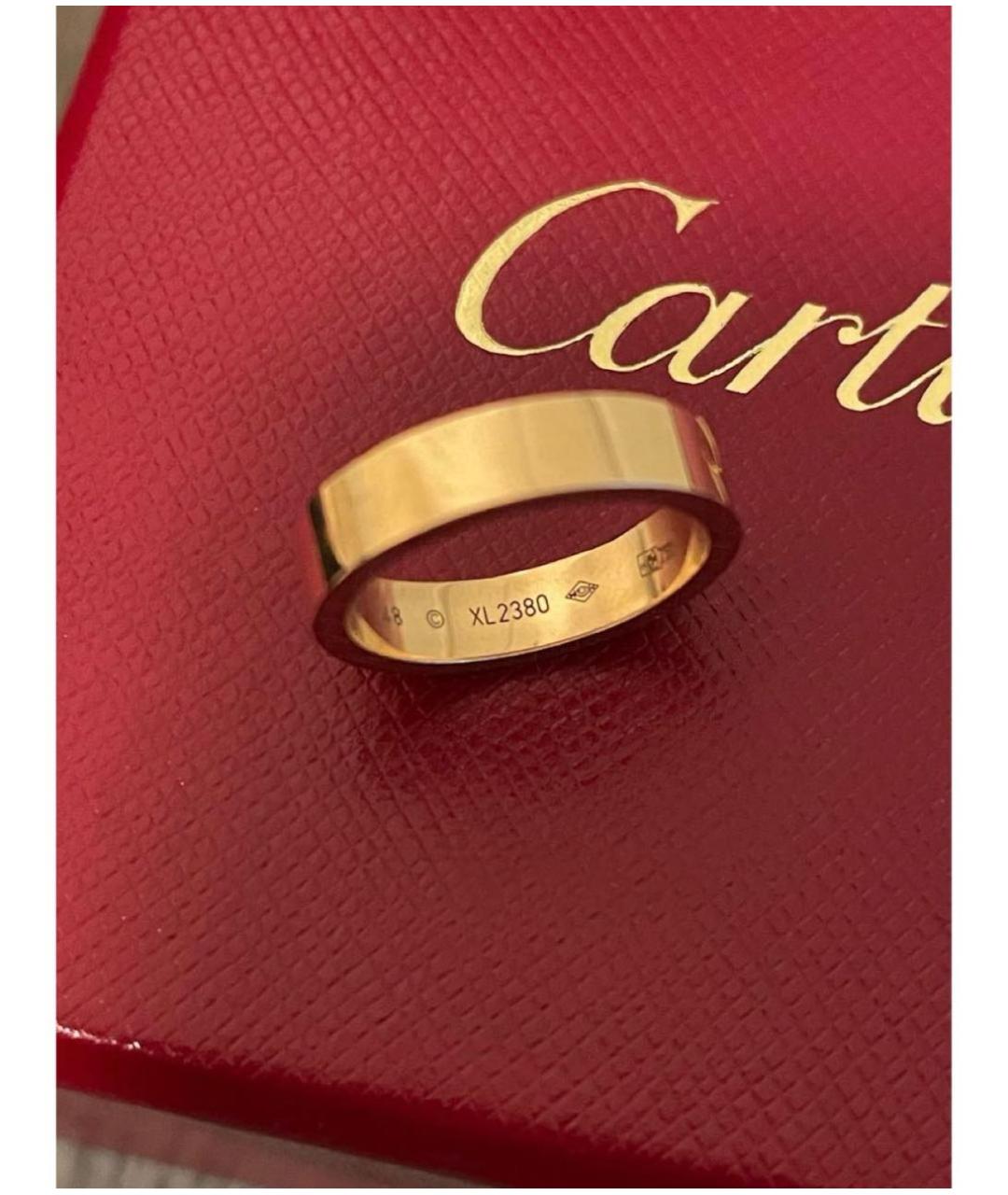 CARTIER Желтое кольцо из желтого золота, фото 5