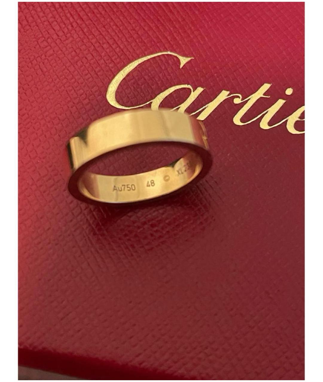 CARTIER Желтое кольцо из желтого золота, фото 4