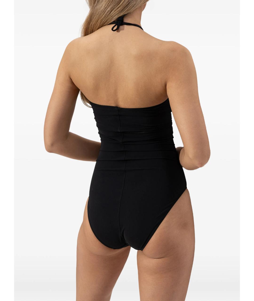 RICK OWENS Черный полиамидовый купальник, фото 3