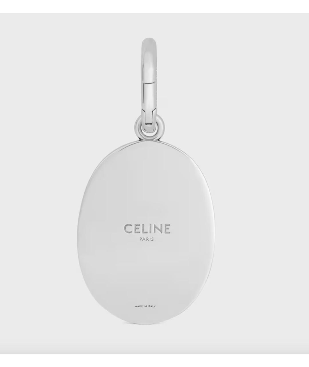 CELINE Серебряная латунная цепочка/подвеска, фото 4