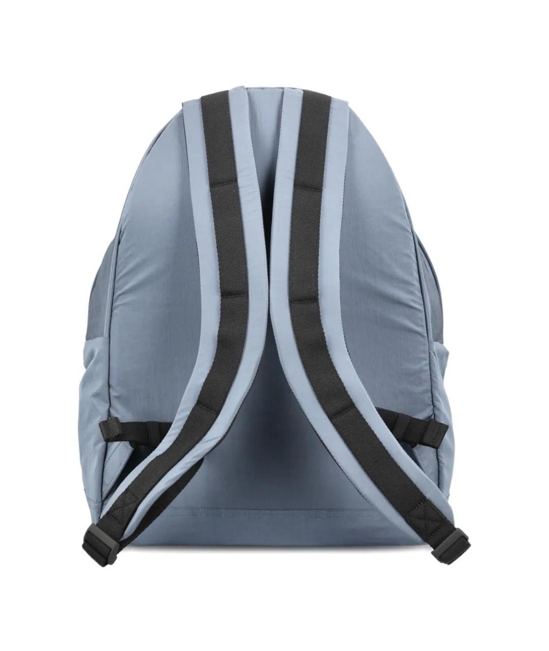 STONE ISLAND Голубой синтетический рюкзак, фото 3
