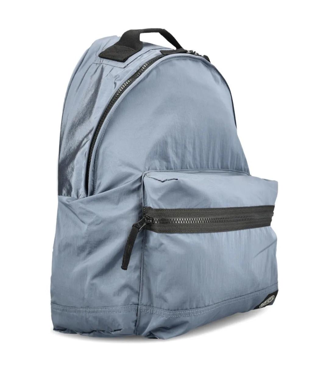 STONE ISLAND Голубой синтетический рюкзак, фото 2