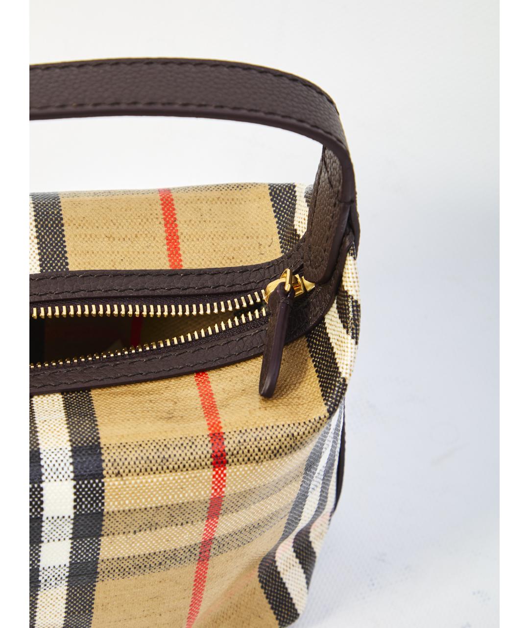 BURBERRY Бежевая сумка через плечо, фото 4