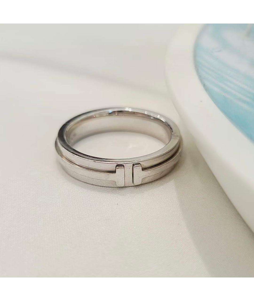 TIFFANY&CO Серебряное кольцо из белого золота, фото 3