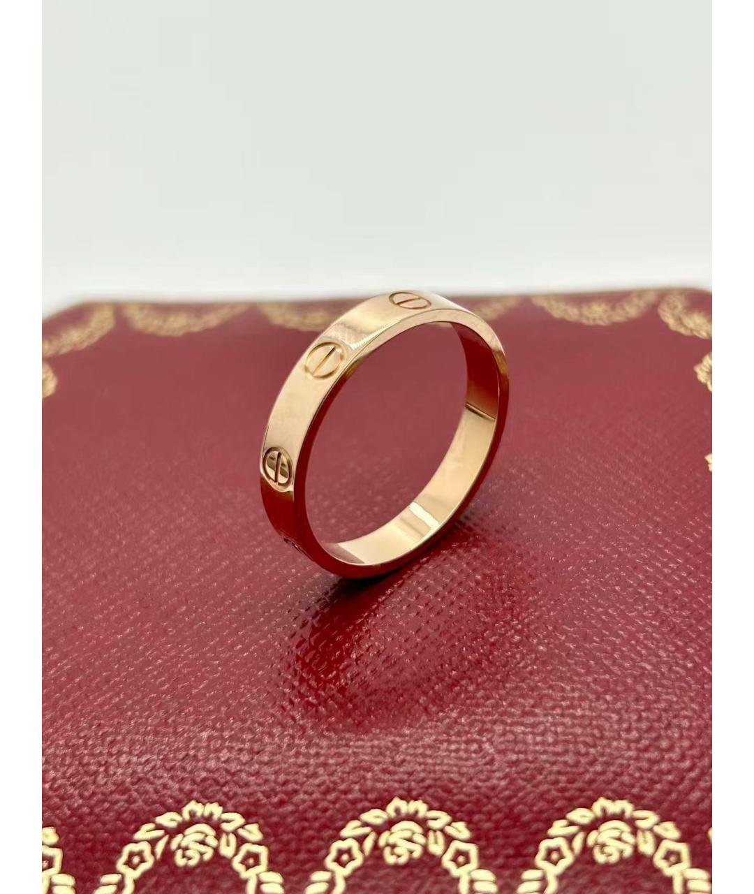 CARTIER Золотое кольцо из розового золота, фото 6
