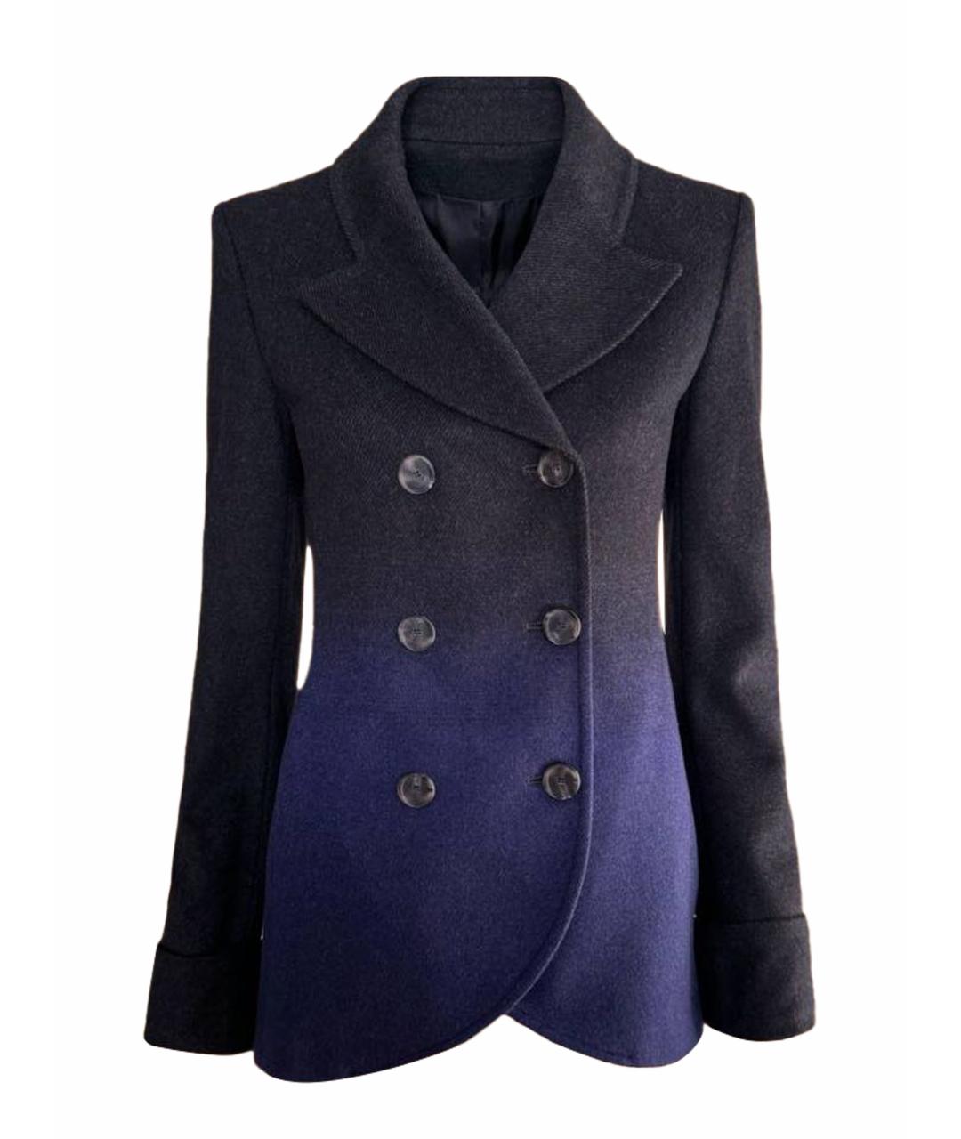 ALEXANDER MCQUEEN Серый вискозный жакет/пиджак, фото 1