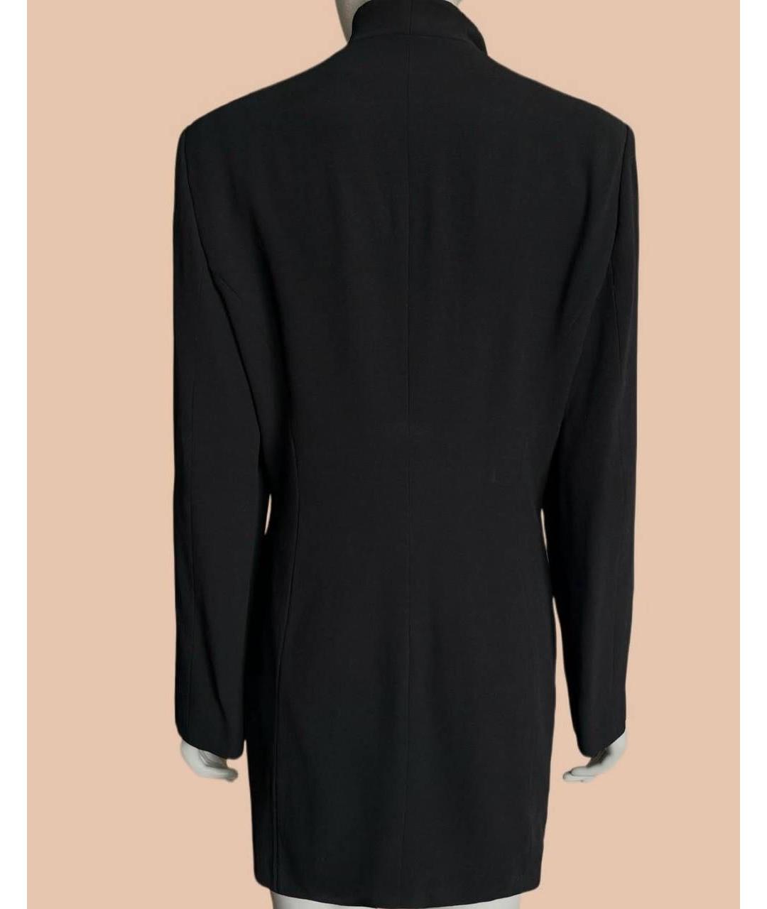 SAINT LAURENT Черный вискозный жакет/пиджак, фото 2