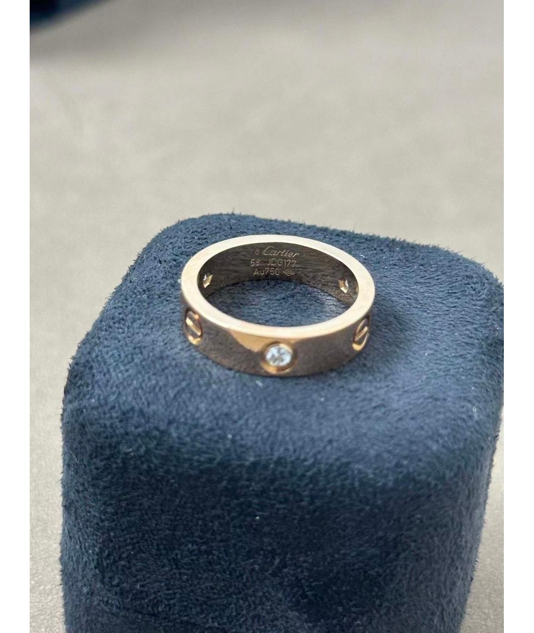 CARTIER Золотое кольцо из розового золота, фото 3