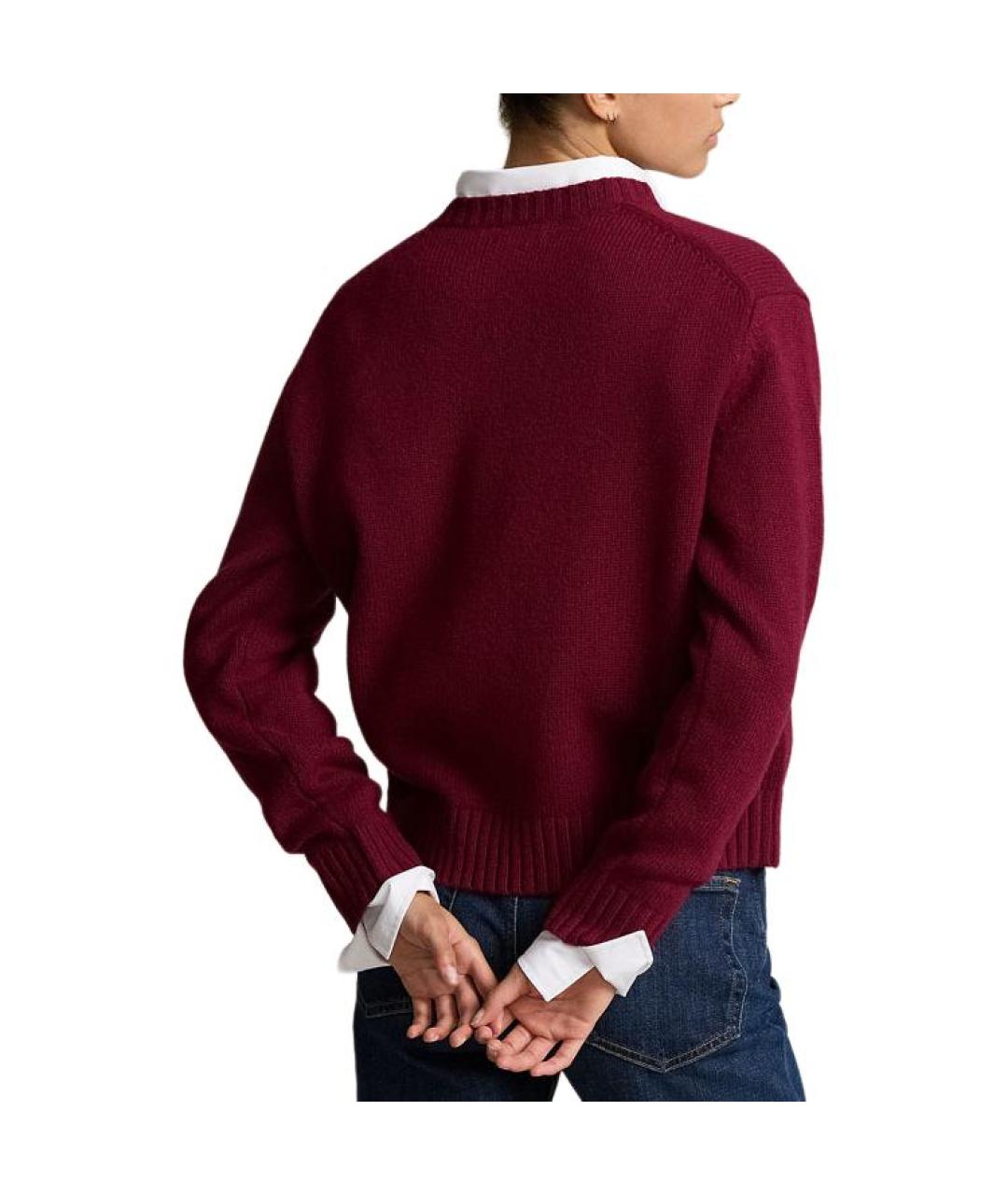 POLO RALPH LAUREN Красный джемпер / свитер, фото 3