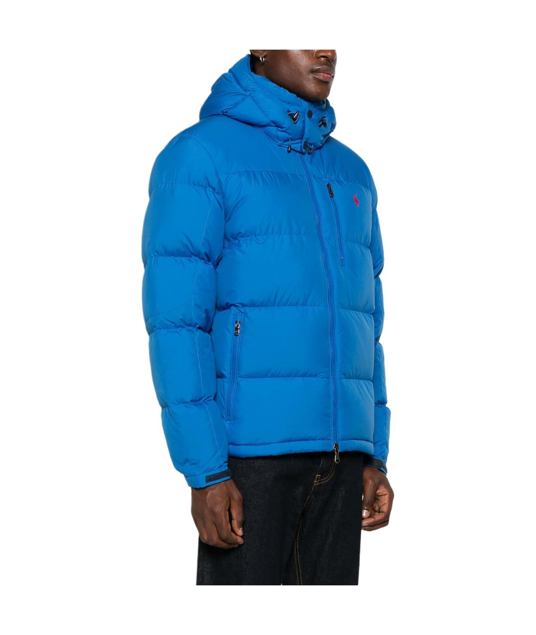 POLO RALPH LAUREN Синий пуховик, фото 4