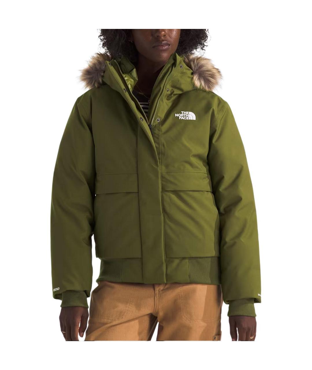 THE NORTH FACE Зеленая полиамидовая куртка, фото 2