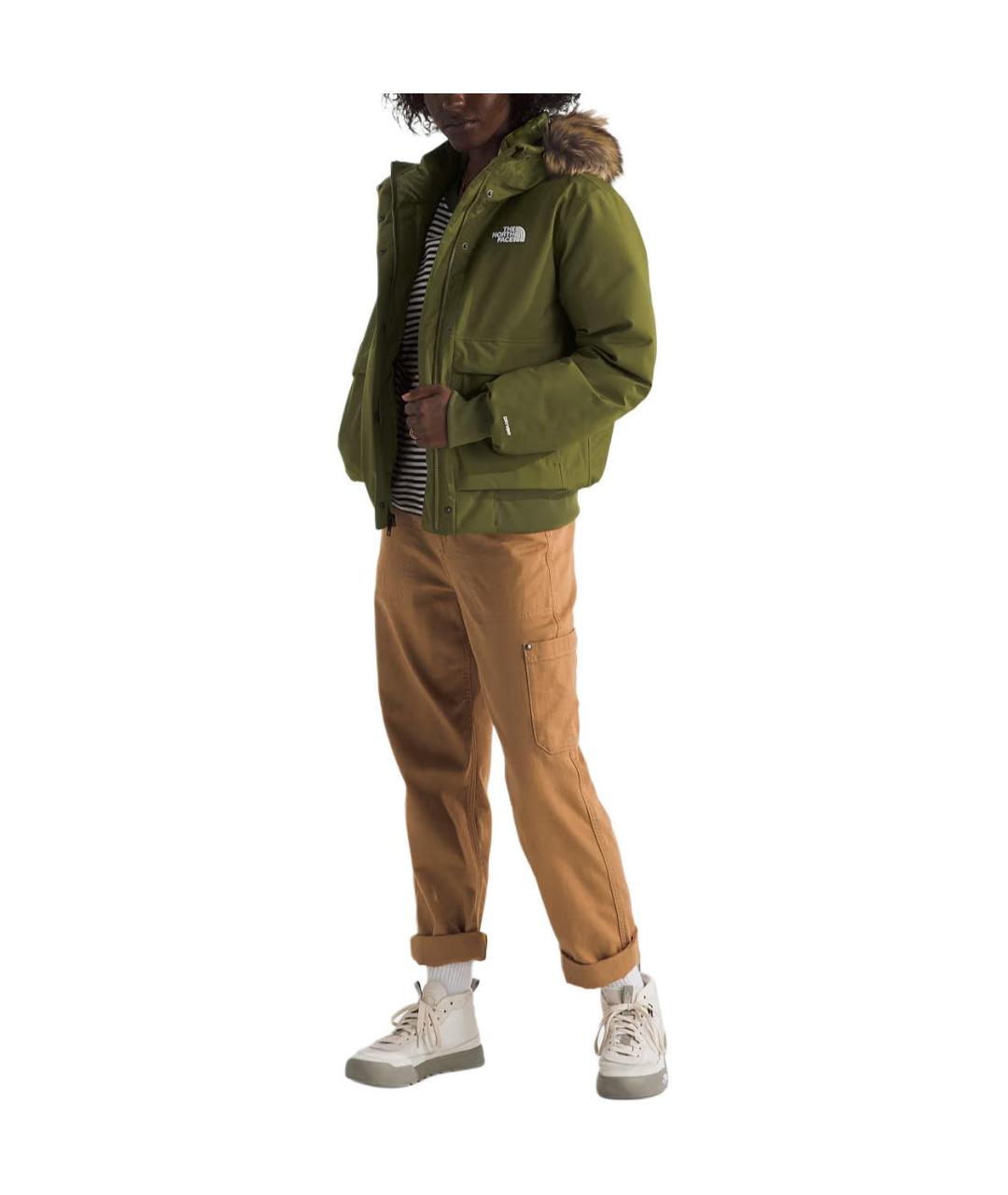 THE NORTH FACE Зеленая полиамидовая куртка, фото 5