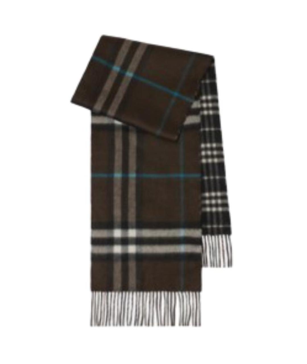 BURBERRY Черный шарф, фото 1