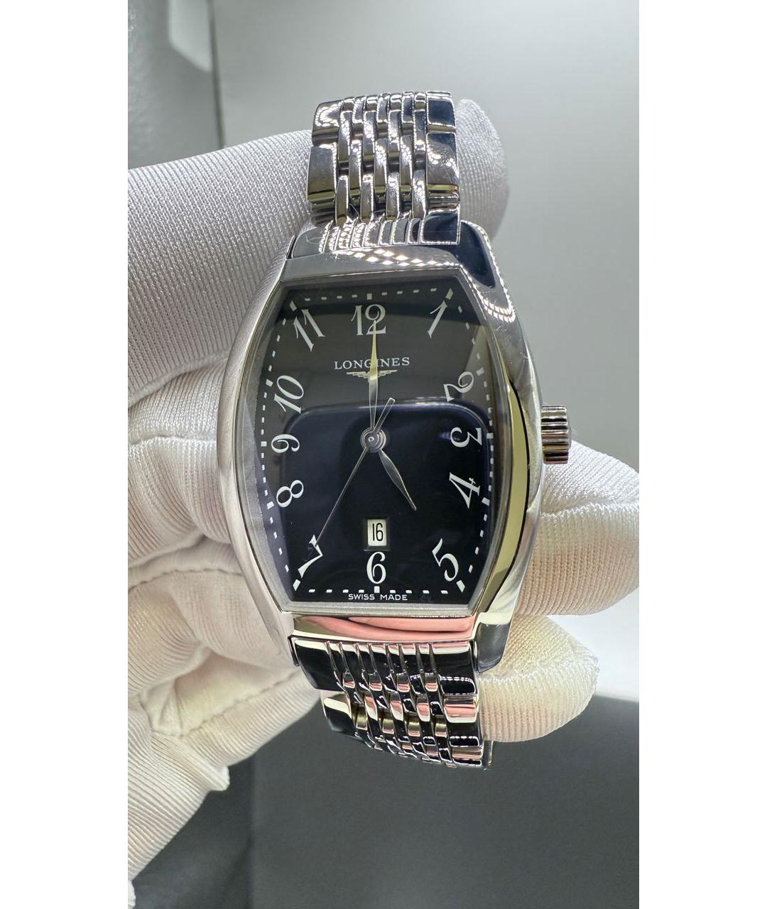 LONGINES Серебряные металлические часы, фото 5