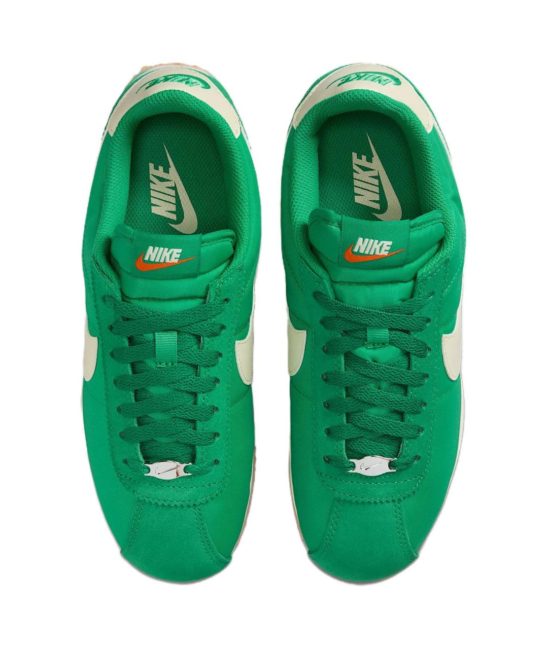 NIKE Зеленые текстильные кеды, фото 3