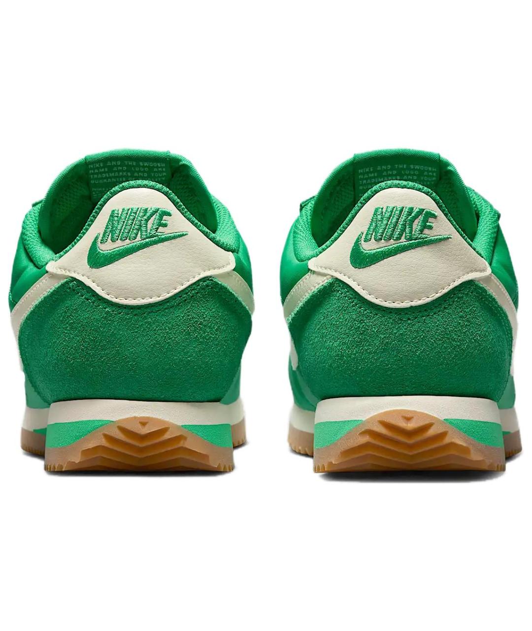 NIKE Зеленые текстильные кеды, фото 4