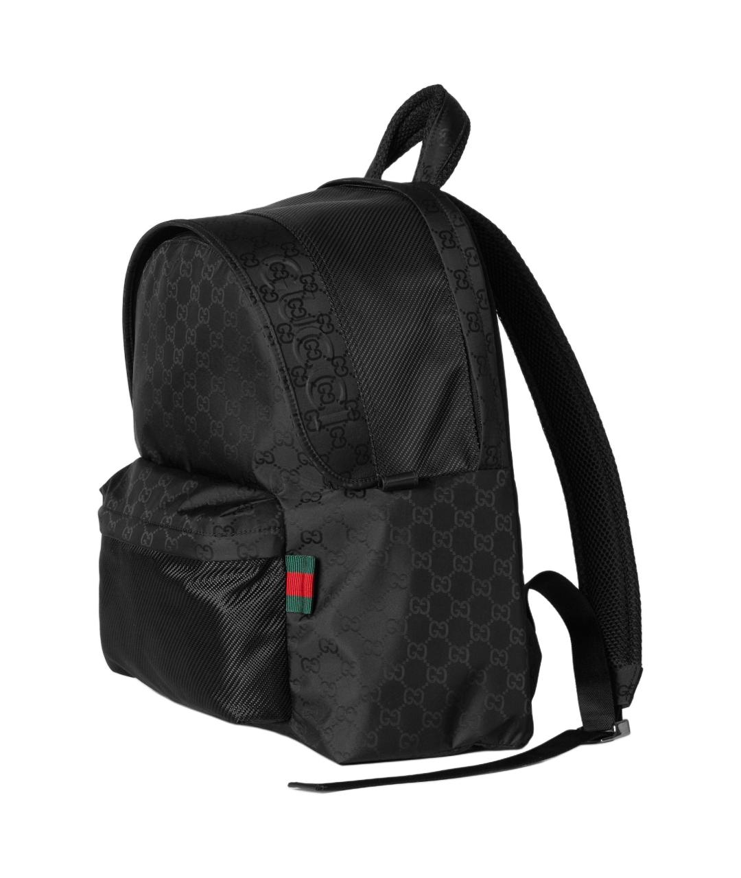 GUCCI Черный синтетический рюкзак, фото 2