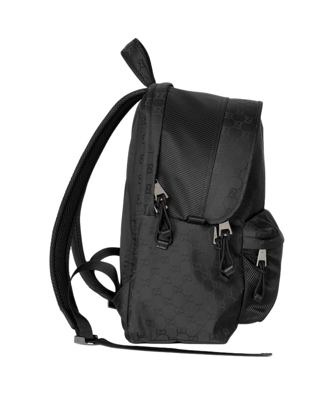 GUCCI Черный синтетический рюкзак, фото 3