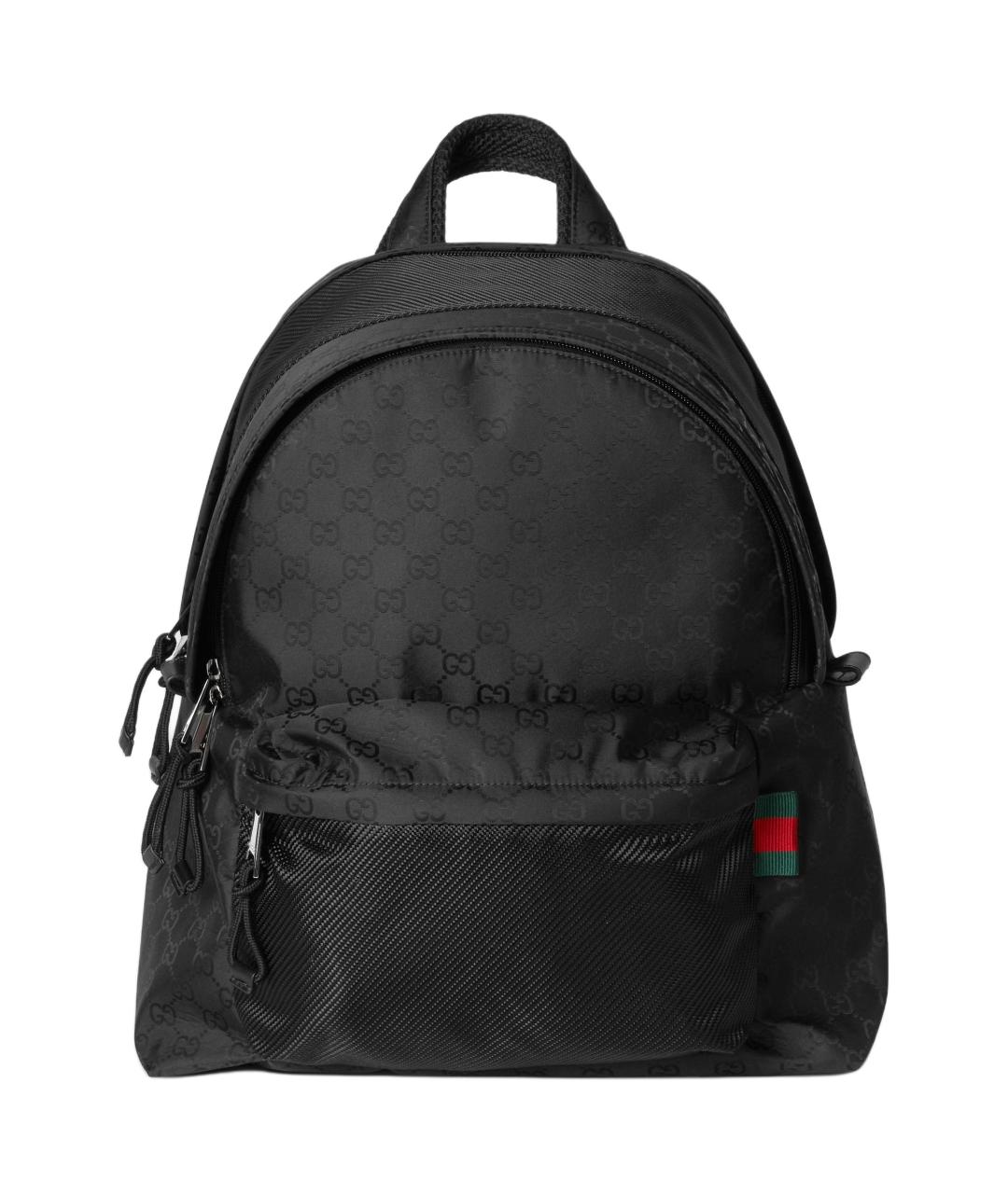 GUCCI Черный синтетический рюкзак, фото 1