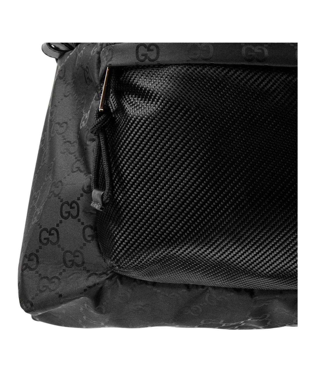 GUCCI Черный синтетический рюкзак, фото 7