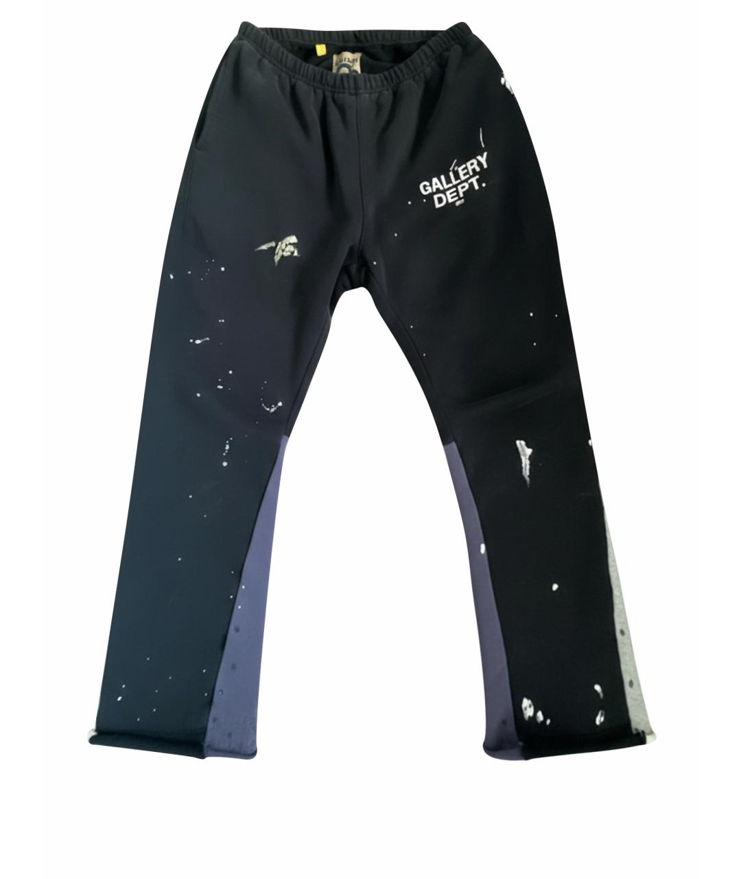 Gallery Dept Черные хлопковые повседневные брюки, фото 1